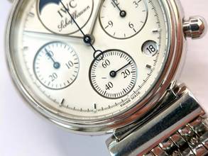 Thumbnail von IWC Da Vinci Chronograph Lady Moonphase ref 3736 Chronograph Quartz Mondphase Damen 3736