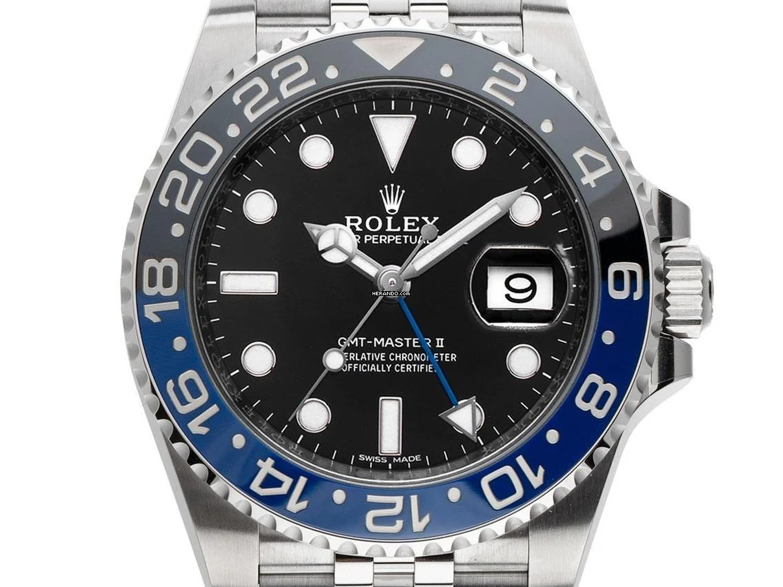 Rolex GMT-Master II Batgirl Ref.126710BLNR 2024 Full Set Ungetragen GMT Master II Batgirl