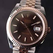 Thumbnail von Rolex Datejust 41 Jubilee Steel / Everose Choco Dial