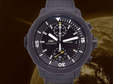 IWC Aquatimer Chronograph Galapagos Islands Iw379502 New 2024 
