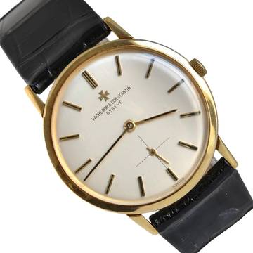  Vacheron Constantin Classic 32MM Ultra-Thin silver dial yellow gold 18KT 1960 