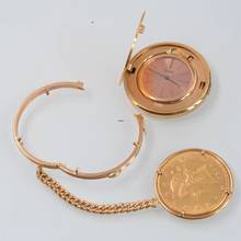Thumbnail von Piaget Coin watch 20 dollars U.S.A. to double eagle yellow gold 18KT
