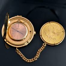Thumbnail von Piaget Coin watch 20 dollars U.S.A. to double eagle yellow gold 18KT