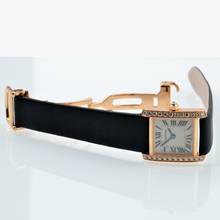 Thumbnail von Cartier Tank Française Ladies 20MM Factory diamonds rose gold 18KT