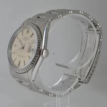 Thumbnail von Rolex Datejust 36 1603 Soleil silver dial 1969 Full Set