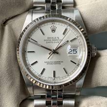 Thumbnail von Rolex Datejust 36 16234 Soleil silver dial Full Set Like NEW