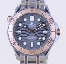 Thumbnail von Omega Seamaster Diver 300 M Titan Tantal Rosé Sedna 42mm Diver Limited grey Dial B+P
