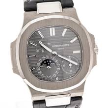 Thumbnail von Patek Philippe Nautilus Whitegold Moonphase – 5712G-001 – like NEW – 2019 Full Set