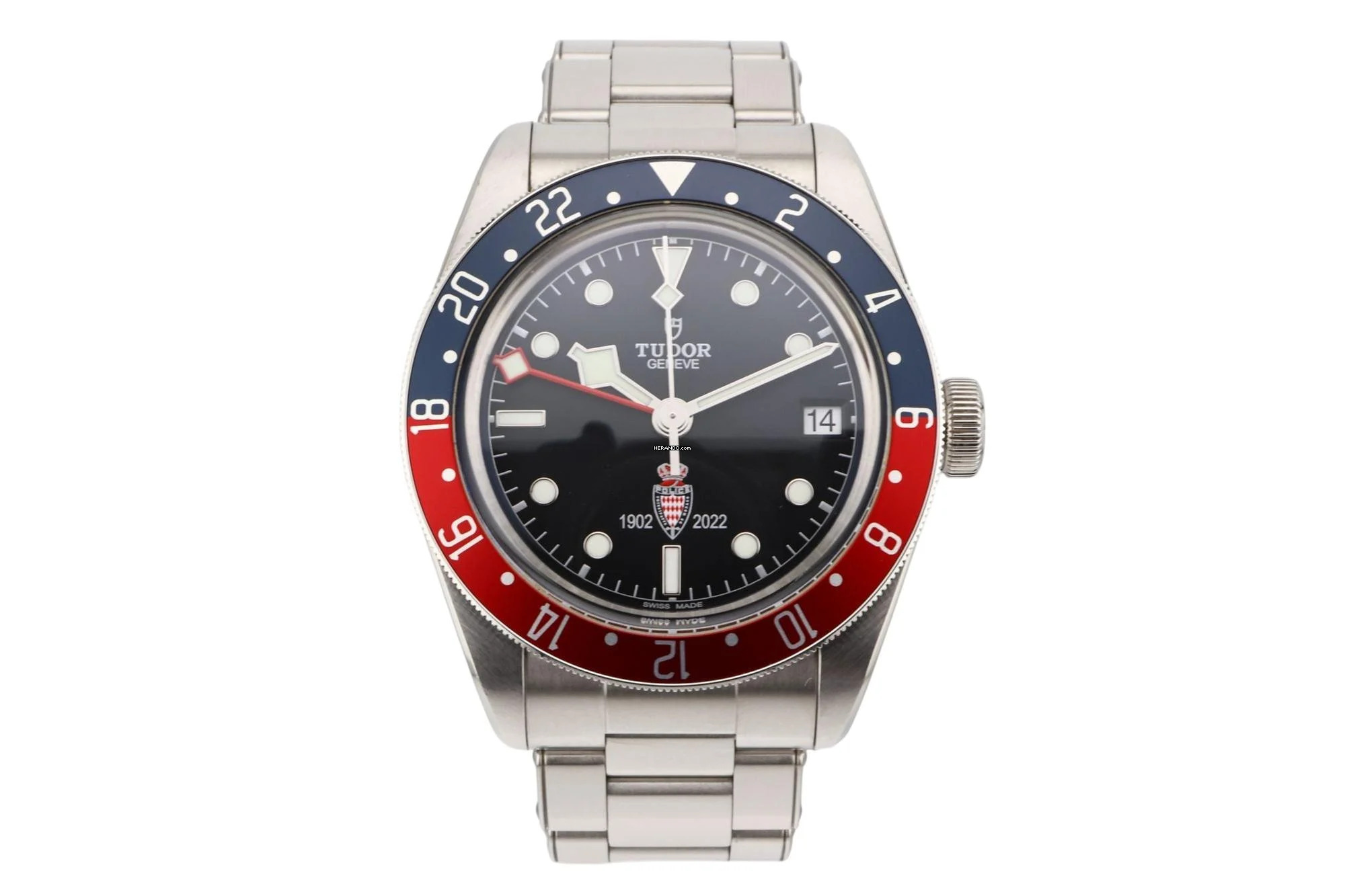  Tudor Black Bay GMT Pepsi Black Dial - Limited Edition MONACO Police / Sûreté Publique - With Box And Papers - 79830RB 2022 