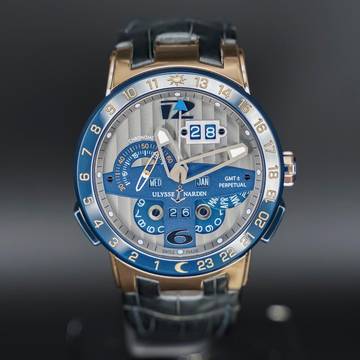  Ulysse Nardin El Toro / Black Toro Perpetual Calender GMT Limited Edition 