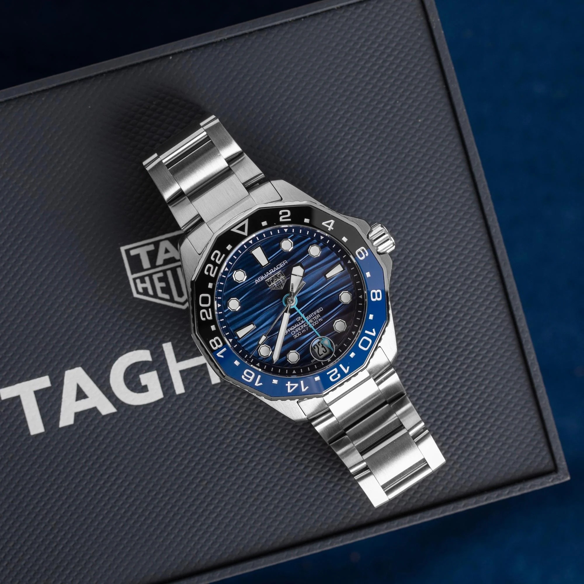  TAG Heuer Aquaracer 300M Professional 300 Gmt Full Set 
