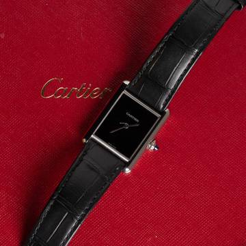  Cartier Tank Must Black Cartier Full Set 2024 
