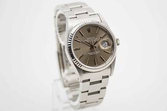 Thumbnail von Rolex Datejust 36 LC100 Zfferblatt Grau Vintage X-Serie mit Box & Papieren