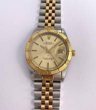 Thumbnail von Rolex Datejust Turn-O-Graph MILITARY Datejust Turnograph Serviced Automatic Steel/Gold Rare Engravement ref 1625 36mm 1625