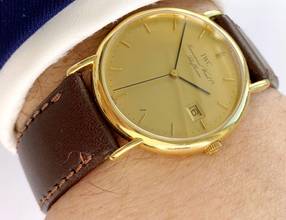 Thumbnail von IWC Portofino Quartz Quarz Solid Gold PAPIERE ref 3331 3331