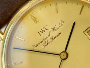 Thumbnail von IWC Portofino Quartz Quarz Solid Gold PAPIERE ref 3331 3331