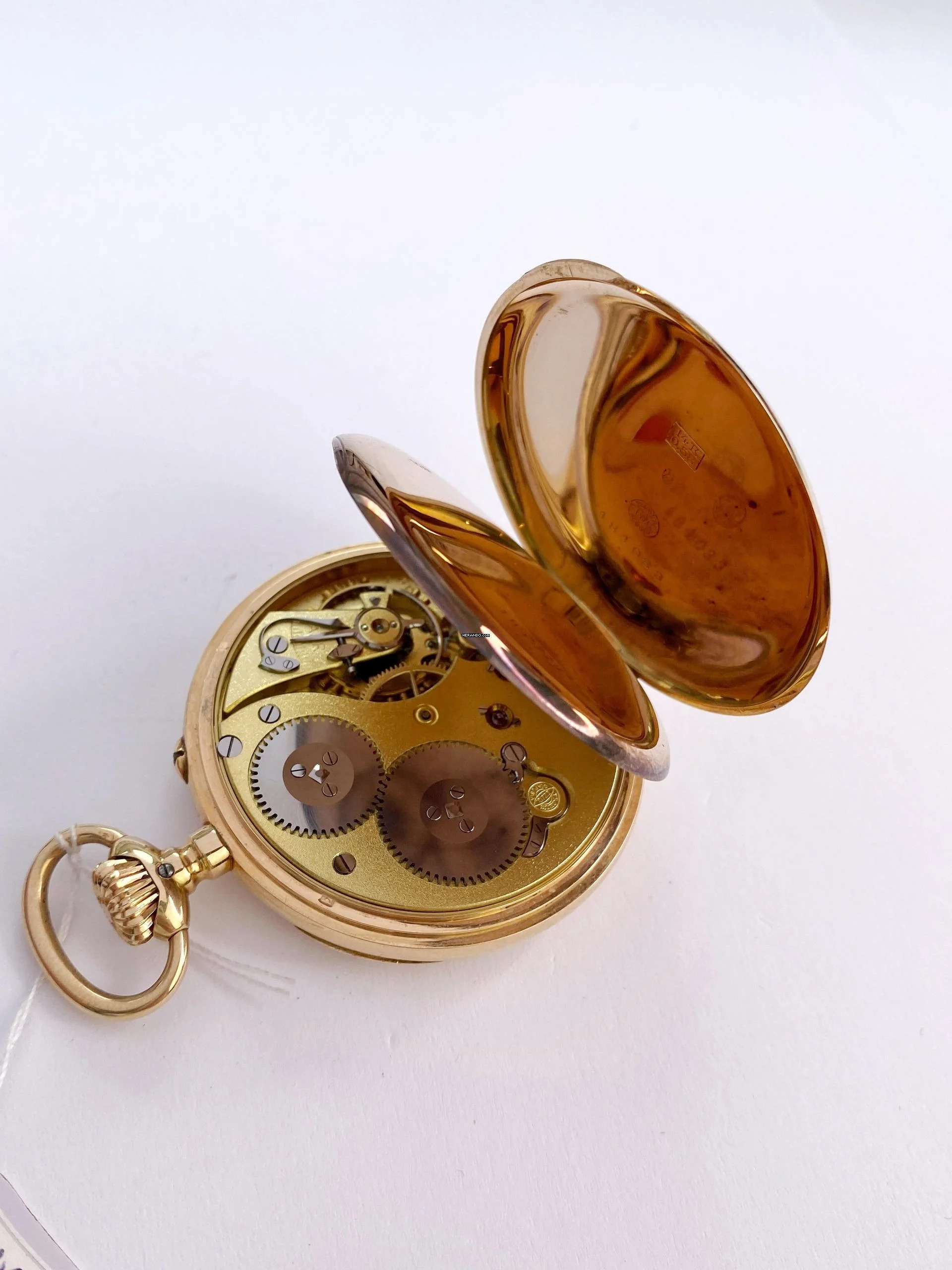 Thumbnail von IWC Pocket Watch Beautiful pocket watch in solid rose gold