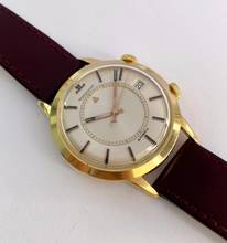 Thumbnail von Jaeger-LeCoultre Memovox Servierte (580e) Memovox Solid Gold Bumper Automatik Datum 37mm