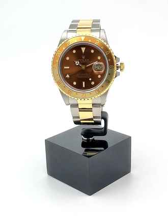  Rolex GMT-Master II Tiger Eye Top condition serviced B+P 