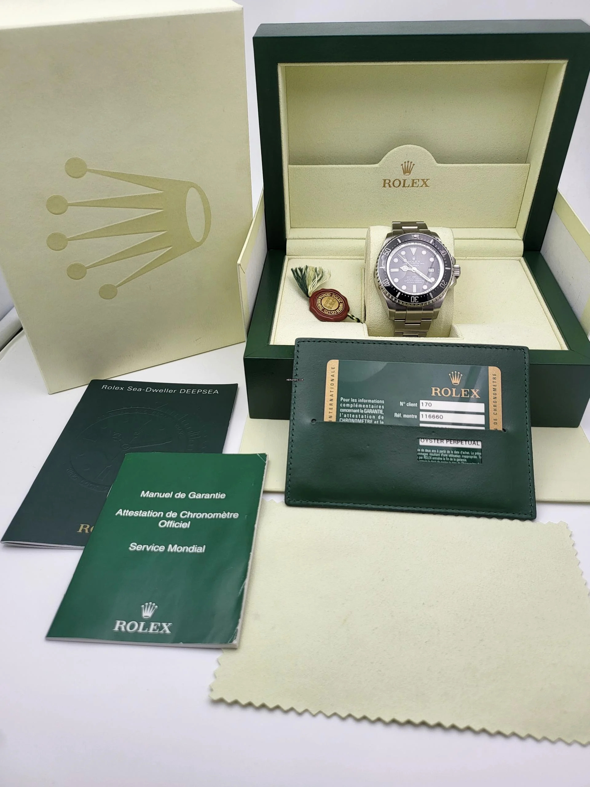 Thumbnail von Rolex Sea-Dweller Deepsea Full Set