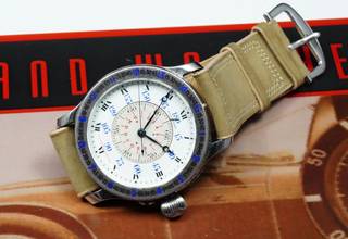 Thumbnail von Longines Lindbergh for A. Cairelli Roma Vert Rare Vintage only 3 known