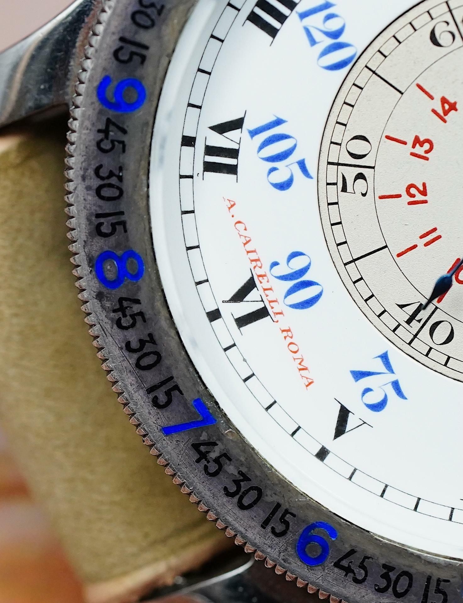 Thumbnail von Longines Lindbergh for A. Cairelli Roma Vert Rare Vintage only 3 known