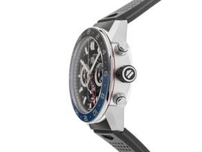 Thumbnail von TAG Heuer Carrera GMT Twin-Time Ref.CBG2A1Z.FT6157 2024 Full Set Ungetragen Carrera Chronograph Twin-Time Faltschließe