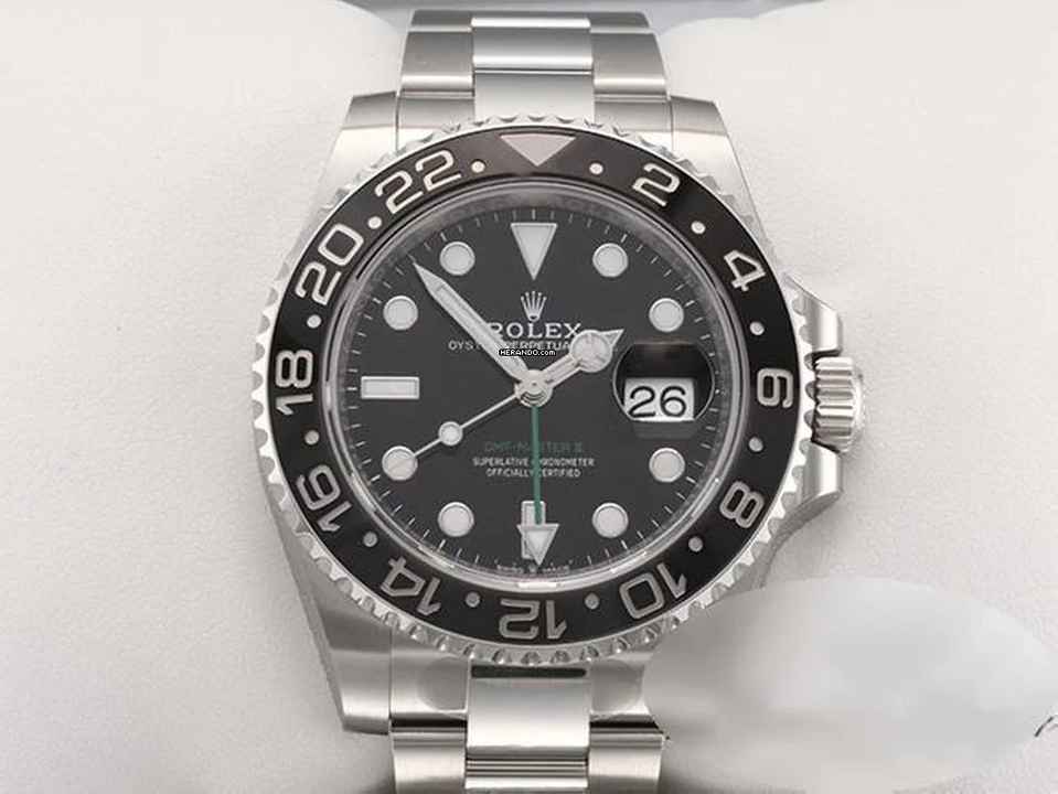  Rolex GMT-Master II Ungetragen Rolex Gmt Master II 126710grnr 2026 Edelstahl Automatik Stahl Zweite Zeitzone Stainless Steel Oyster-band Chronometer Black Dial 
