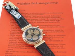 Thumbnail von IWC Da Vinci Perpetual Calendar 18 Karat Rotgold Da Vinci Ewiger Kalender im Traumzustand 18 Kt Rotgold mit original Schließe und neuem Krokoband.