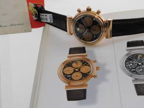 Thumbnail von IWC Da Vinci Perpetual Calendar 18 Karat Rotgold Da Vinci Ewiger Kalender im Traumzustand 18 Kt Rotgold mit original Schließe und neuem Krokoband.