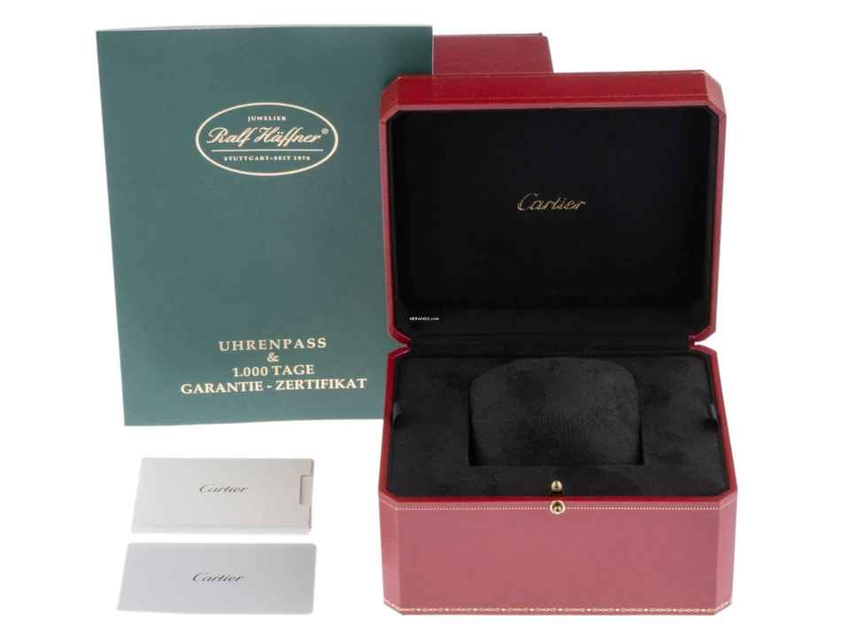  Cartier Santos Dumont PM kleines Modell Ref.WGSA0022 2025 Full Set Ungetragen Santos-Dumont PM kleines Modell 18kt Roségold 