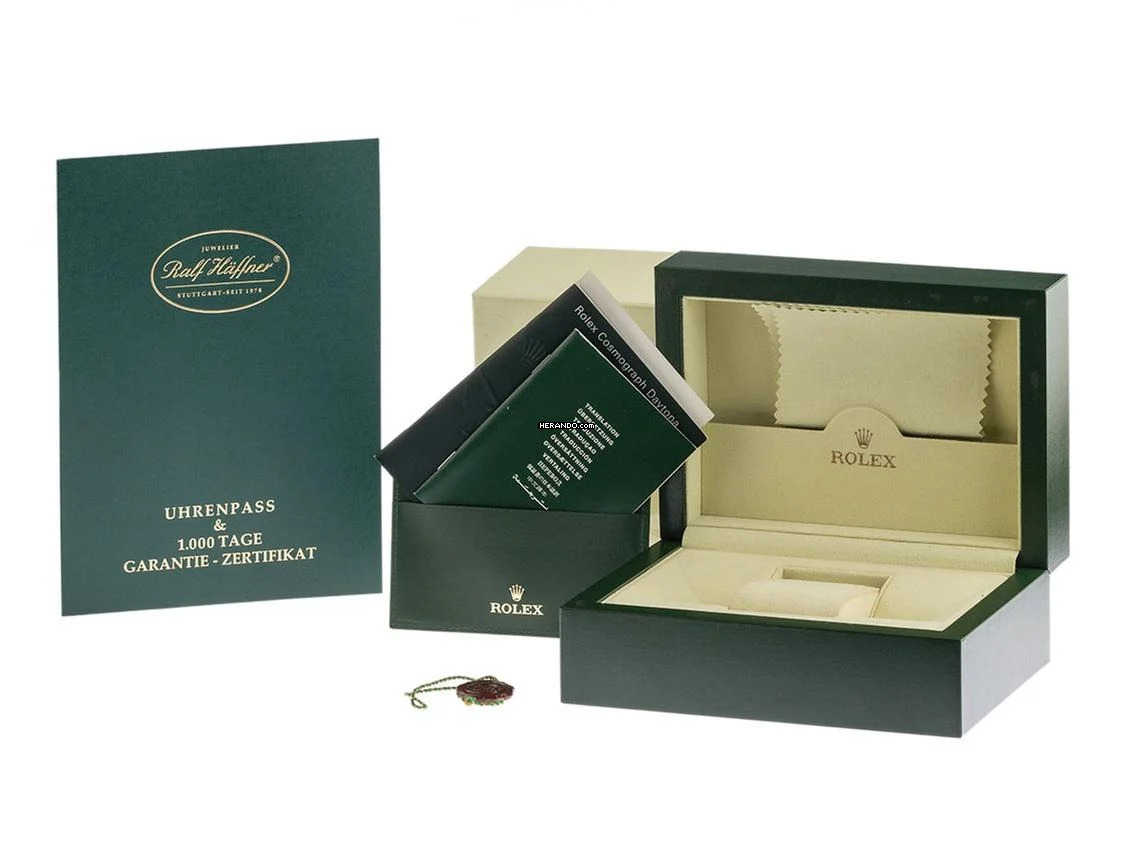 Rolex Daytona Ref.116520 2003 Box&Beschreibung wie Neu Vintage Daytona Thin hands