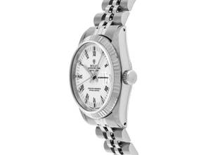 Thumbnail von Rolex Datejust 31 Medium open 6/9 Ref.68274 1988 Full Set wie Neu Vintage Datejust Medium open 6/9 Stahl 18kt Weißgold