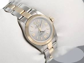 Thumbnail von Rolex Oyster Perpetual 26 Lady Oyster Perpetual 26mm 2004/05 Edelstahl Gelbgold 750 Automatik Stainless Steel 18kt Yellow Gold Oyster-band Chronometer