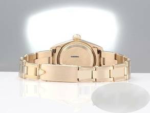 Thumbnail von Rolex Oyster Perpetual 26 Lady Oyster Perpetual 26mm Gelbgold 750 1995 Automatik 18kt Yellow Gold Damenuhr Oyster-band Chronometer White Dial