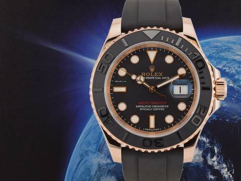  Rolex Yacht-Master 40 116655 Rose Gold Like New Full Set 2015 