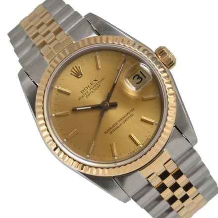  Rolex Datejust 31 68273 Medium 31MM Champagne dial Full Set Full Set 