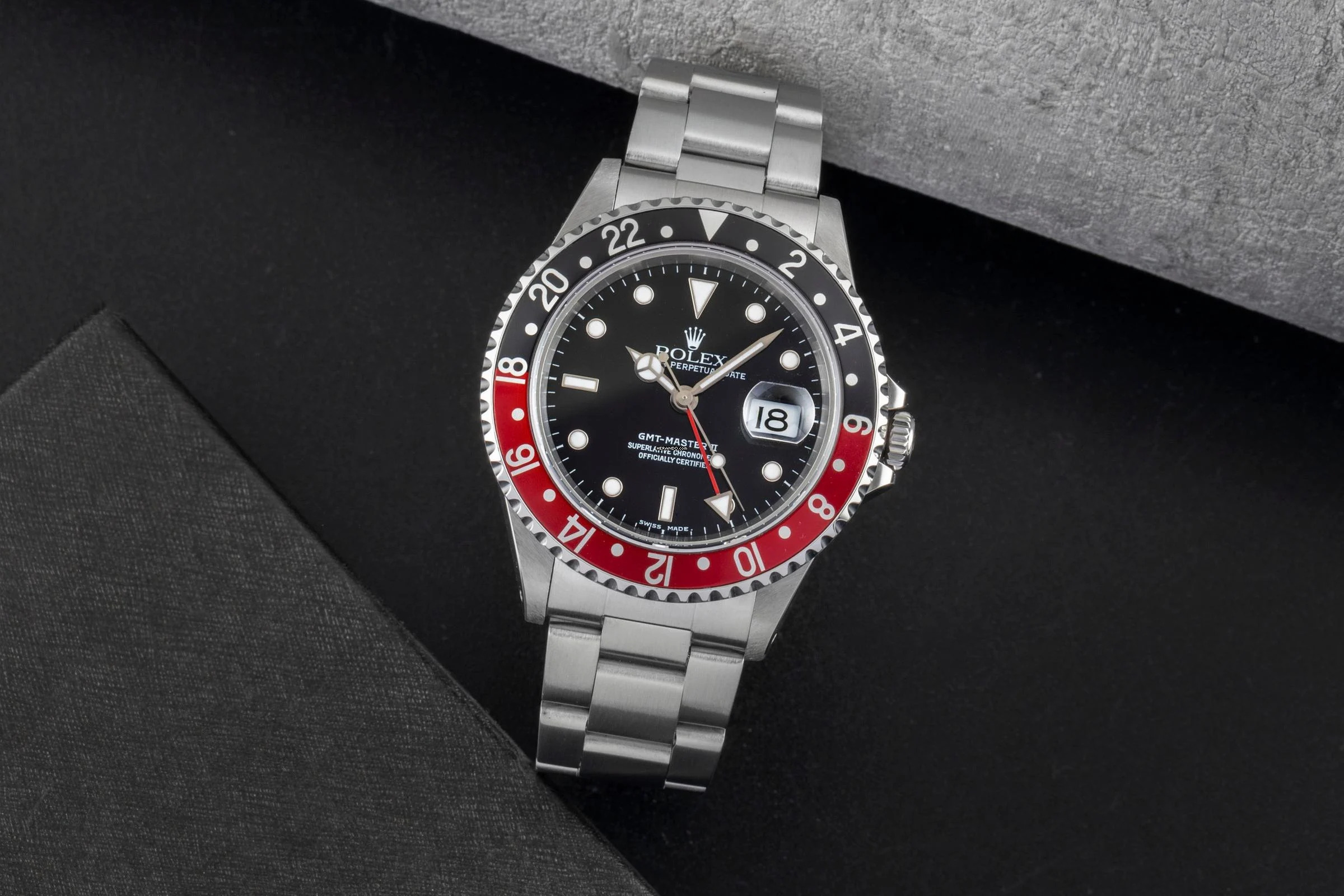  Rolex GMT-Master II Coke Automatik Herrenuhr Ref. 16710 Y-Serie Klassiker 