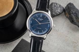 Thumbnail von Glashütte Original Sixties Senator Sixties Herrenuhr Ref. 1-39-52-06-02-04 Papiere