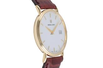 Thumbnail von Universal Genève 18k Gold Herrenuhr Ref.149.140-22 Papiere