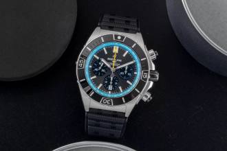 Thumbnail von Breitling Chronomat Super Chronomat B01 44 Rüschenbeck Edition Ref. AB01366A1B1S1 B&P
