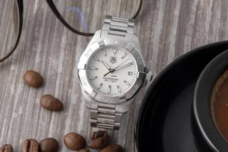 Thumbnail von TAG Heuer Aquaracer Lady Stahl Quarz MOP Dial Damenuhr Ref. WAY1312