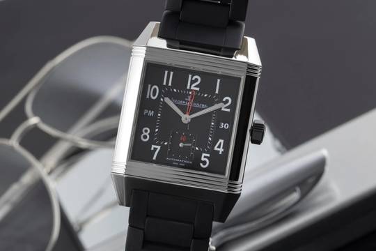  Jaeger-LeCoultre Reverso Squadra Hometime Stahl Automatik Ref. Q700867P Box 