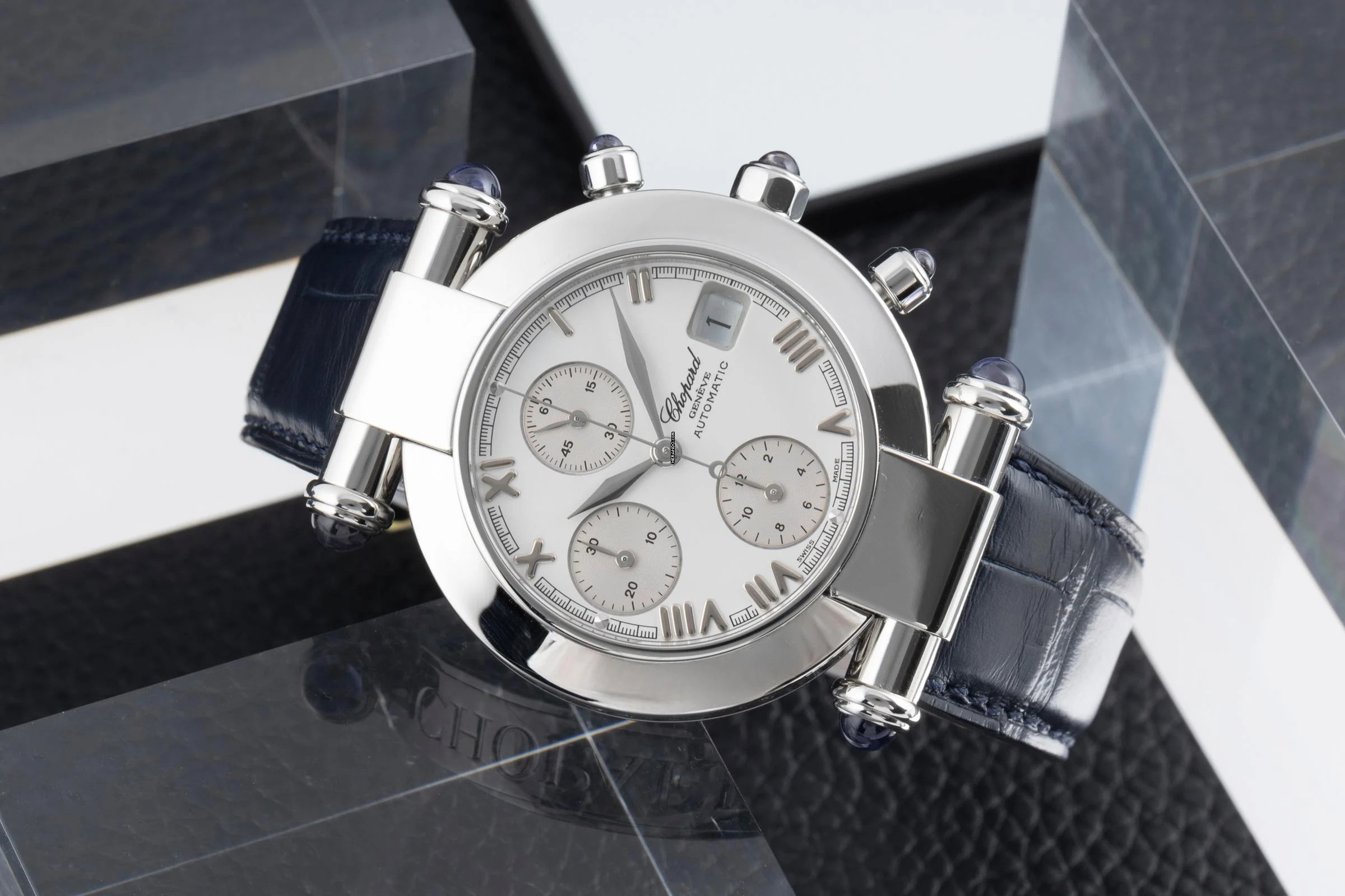 Thumbnail von Chopard Imperiale Chronograph Stahl Automatik Herrenuhr Ref. 37/8209-33 Box