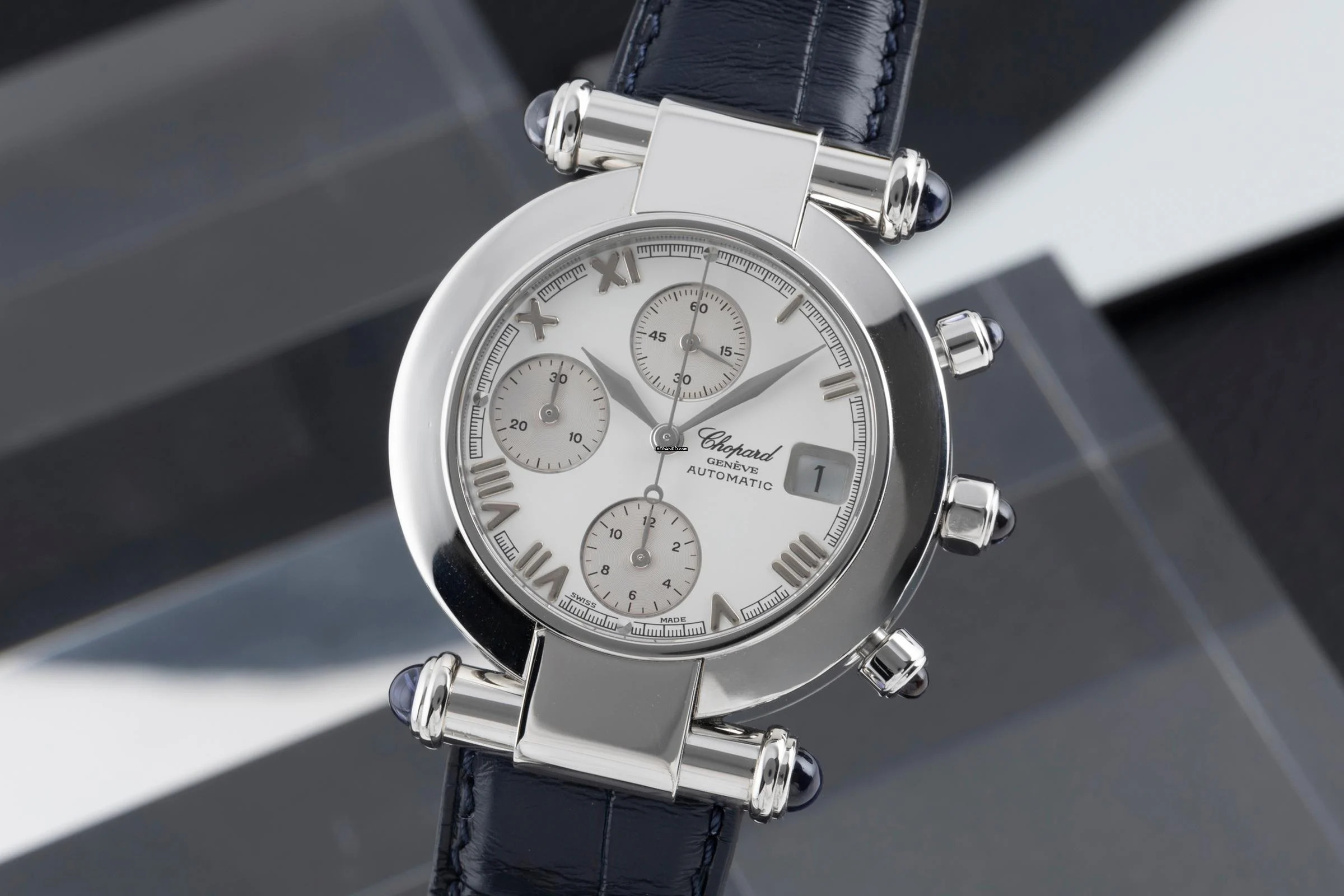  Chopard Imperiale Chronograph Stahl Automatik Herrenuhr Ref. 37/8209-33 Box 