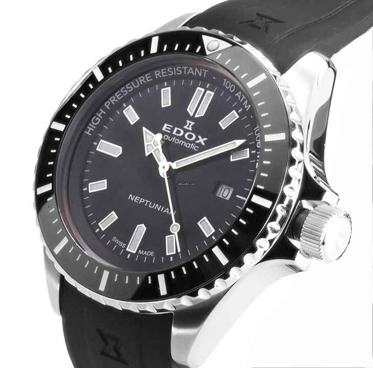  Edox Skydiver Neptunian Automatic 80120 3NCA NIN1 44mm Ø 