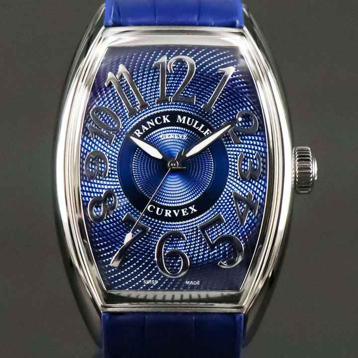  Franck Muller Curvex Blue Dial 