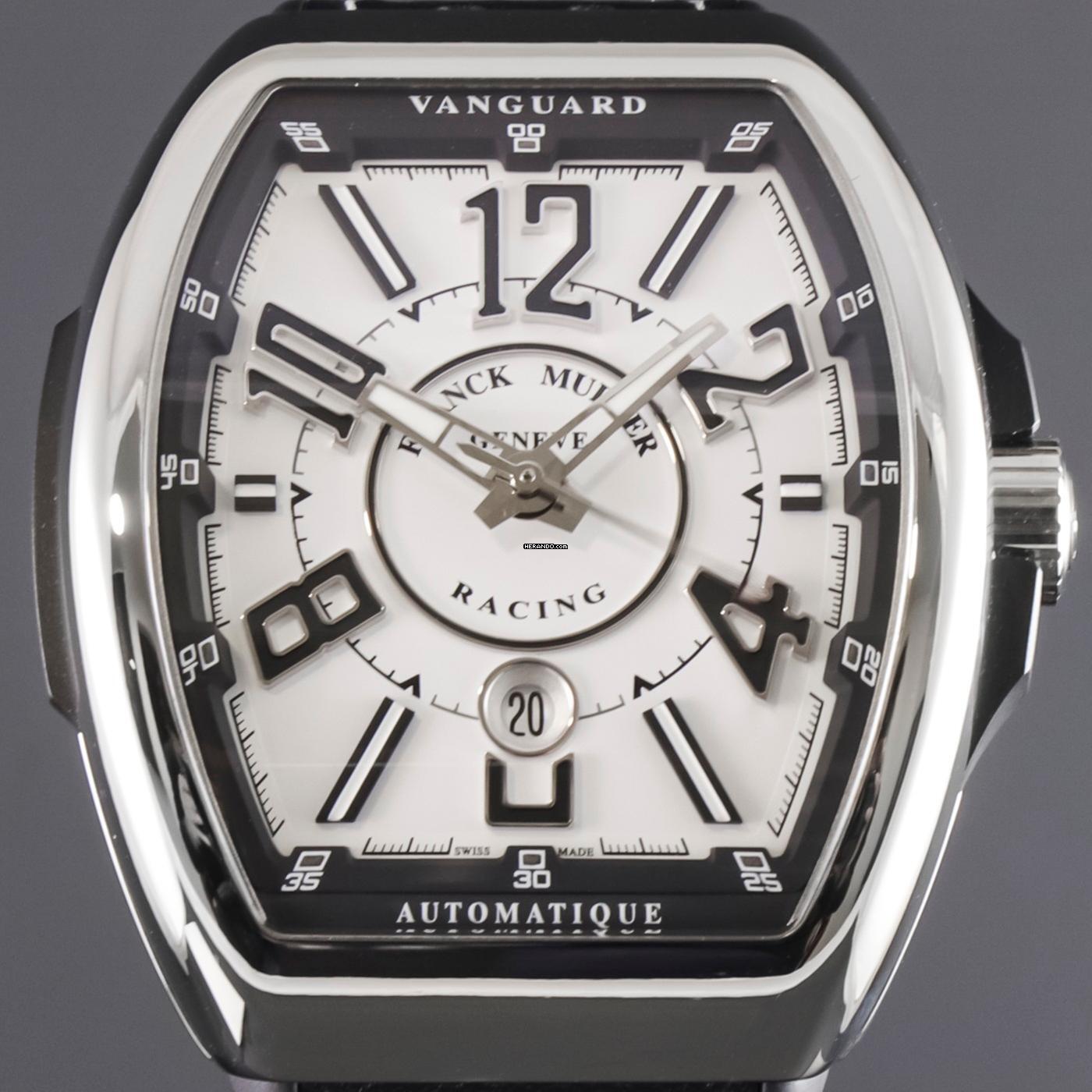  Franck Muller Vanguard Racing White Dial 