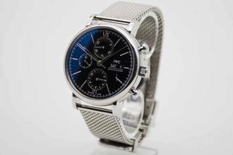 Thumbnail von IWC Portofino Chronograph perfekte IW391010 deutsche Auslieferung mit neuem Service