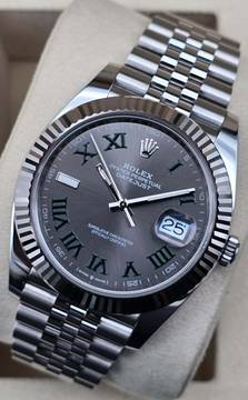  Rolex Datejust 41 41mm 126334-0022 Wimbledon Jubilee Very Good Condition Full Set 3-2025 